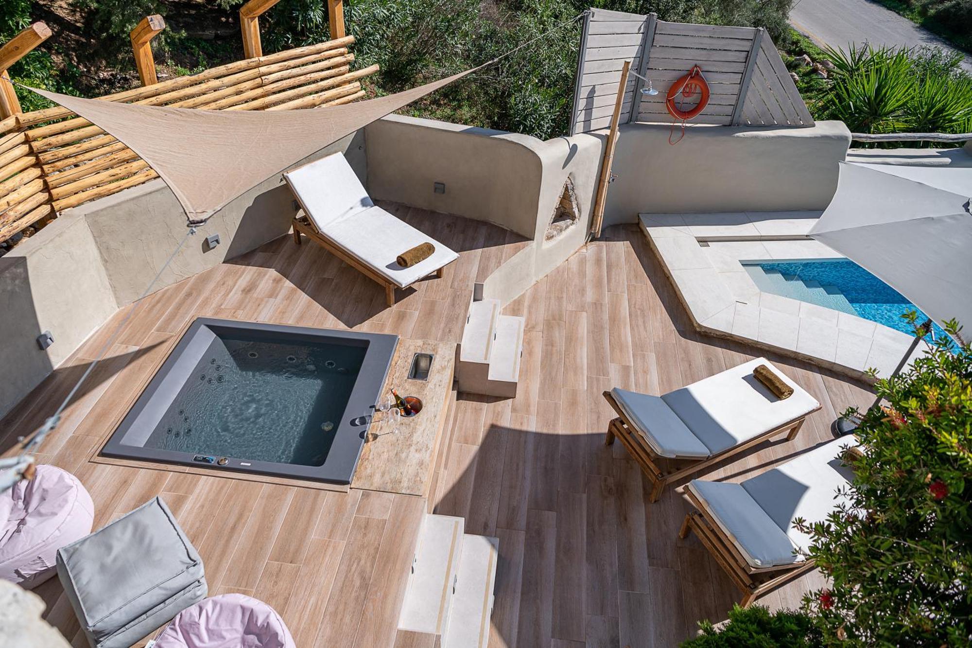Verekinthos Villas - Pool, Hot Tub, Bbq, Kids Playground, Stunning Mountain Views Yerolákkos Exterior foto